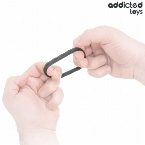 ADDICTED TOYS - SET DI ANELLI PER IL PENE TESTURIZZATI 4 MISURE - immagine 7