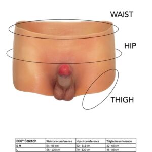 DESIDERIO NASCOSTO - ALTER EGO BOXERSHOT CON PENE 18 CM TAGLIA S/M - immagine 5