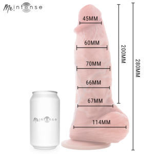 MR INTENSE - DILDO IN SILICONE EXTRABIG SPENCER 28 CM -Ø- 7,3 CM - immagine 6