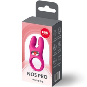 FUN FACTORY - ANELLO VIBRANTE PER IL PENE NOS PRO MAGENTA - immagine 7