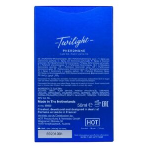HOT - TWILIGHT PHEROMONE PARFUM UOMO 50 ML - immagine 4