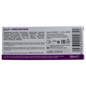 HOT - V-ACTIV CREMA STIMOLANTE DONNA 50 ML - immagine 6