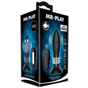MR PLAY - SPINA CON TELECOMANDO SFERE ROTANTI NERE - immagine 7