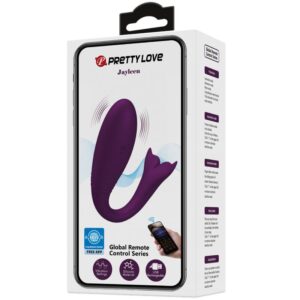 PRETTY LOVE - APP JAYLEEN VIBRATOR TELECOMANDO VIOLA - immagine 20