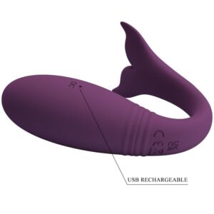 PRETTY LOVE - APP JAYLEEN VIBRATOR TELECOMANDO VIOLA - immagine 7