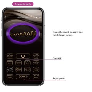 PRETTY LOVE - APP JAYLEEN VIBRATOR TELECOMANDO VIOLA - immagine 17