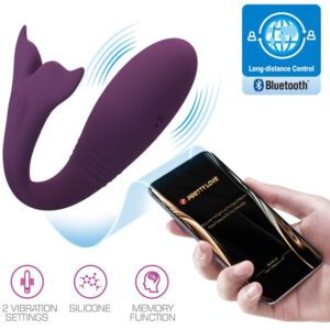 PRETTY LOVE - APP JAYLEEN VIBRATOR TELECOMANDO VIOLA - immagine 9