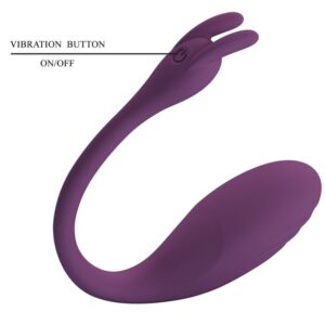 PRETTY LOVE - CATALINA VIBRATOR APP TELECOMANDO VIOLA - immagine 7