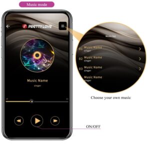 PRETTY LOVE - CATALINA VIBRATOR APP TELECOMANDO VIOLA - immagine 16