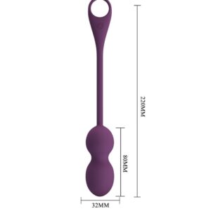 PRETTY LOVE - APP ELVIRA KEGEL BALLS TELECOMANDO VIOLA - immagine 4