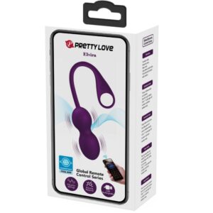PRETTY LOVE - APP ELVIRA KEGEL BALLS TELECOMANDO VIOLA - immagine 6