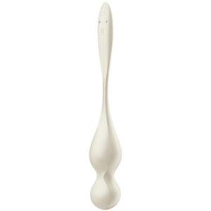 SATISFYER - LOVE BIRDS SFERE KEGEL VIBRANTI BIANCHE - immagine 3