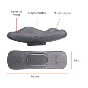 ONINDER - VIBRATORE RICARICABILE MANILA PANTY 9 VELOCITÀ 9.6 CM X 2.6 CM - APP GRATUITA - immagine 8