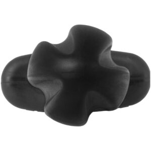ELECTRASTIM - TARTARUS PLUG ANALE QUADRIPOLARE IN SILICONE NERO - immagine 4