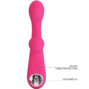 PRETTY LOVE - SKYLAR VIBRATORE STIMOLATORE ROSA - immagine 8