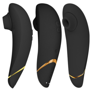 WOMANIZER - PREMIUM 2 STIMOLATORE CLITORALE NERO - immagine 2