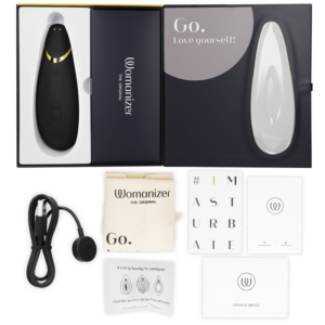 WOMANIZER - PREMIUM 2 STIMOLATORE CLITORALE NERO - immagine 6