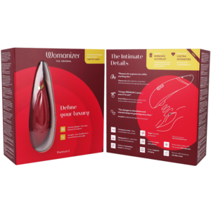 WOMANIZER - PREMIUM 2 STIMOLATORE CLITORALE BORDEAUX - immagine 7