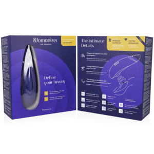 WOMANIZER - PREMIUM 2 STIMOLATORE DEL CLITORIDE MIRTILLO - immagine 7