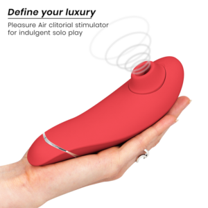 WOMANIZER - PREMIUM 2 STIMOLATORE CLITORALE LAMPONE - immagine 3