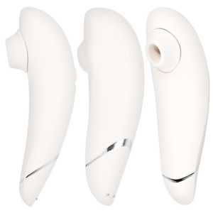 WOMANIZER - PREMIUM 2 STIMOLATORE CLITORALE GRIGIO CALDO - immagine 2