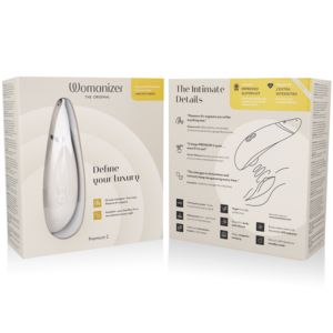 WOMANIZER - PREMIUM 2 STIMOLATORE CLITORALE GRIGIO CALDO - immagine 7