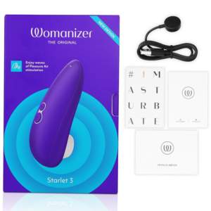 WOMANIZER - STARLET 3 STIMOLATORE CLITORALE INDIGO - immagine 6