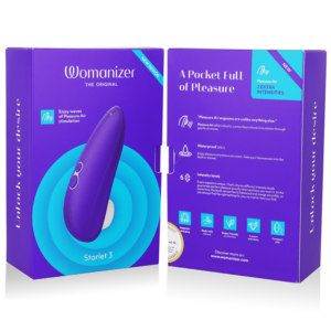 WOMANIZER - STARLET 3 STIMOLATORE CLITORALE INDIGO - immagine 7