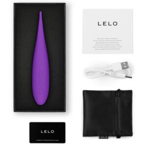 LELO - DOT TRAVEL STIMOLATORE CLITORIDE VIOLA - immagine 4