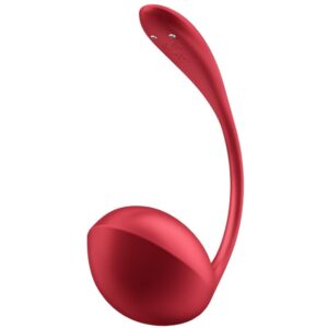 SATISFYER - SHINY PETAL STIMOLATORE CON TELECOMANDO G-POINT ROSSO APP GRATUITA - immagine 4