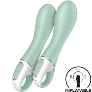 SATISFYER - AIR PUMP VIBRATOR 3 PUNTO G GONFIABILE MENTA - immagine 2