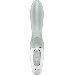 SATISFYER - AIR PUMP BOOTY 3 VIBRATORE ANALE GONFIABILE GRIGIO VERDE - immagine 5