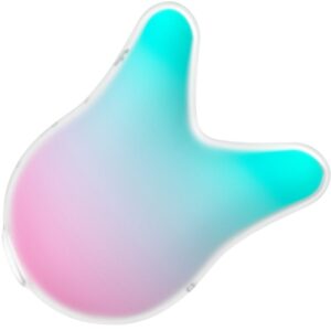 SATISFYER - MERMAID VIBES STIMOLATORE E VIBRATORE MENTA E ROSA - immagine 3