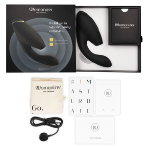 WOMANIZER - DUO 2 STIMOLATORE NERO - immagine 6