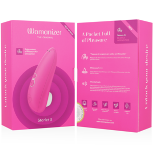 WOMANIZER - STIMOLATORE CLITORALE STARLET 3 ROSA - immagine 7