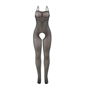 SUBBLIME - 951726 BODYSTOCKING A RETE ELASTICA NERA SENZA CAVALLO TAGLIA UNICA - immagine 4