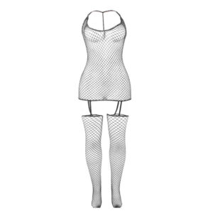 SUBBLIME - 951955 BODYSTOCKING A RETE LUCIDO TAGLIA UNICA - immagine 5