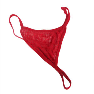 SUBBLIME - 952181 BODYSTOCKING A RETE CON GUANTI E STRASS ROSSO TAGLIA UNICA - immagine 7