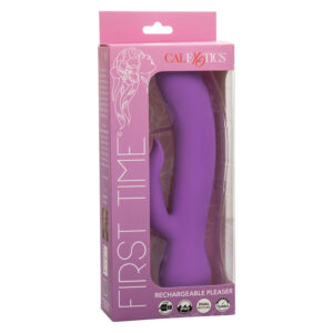 CALEXOTICS - FIRST TIME VIBRATORE PLEASER RICARICABILE VIOLA - immagine 10