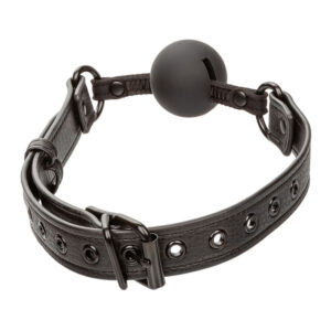 CALEXOTICS - NOCTURNAL BALL GAG SILICONE NERO - immagine 3