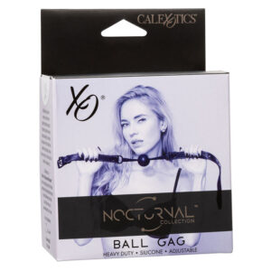 CALEXOTICS - NOCTURNAL BALL GAG SILICONE NERO - immagine 7