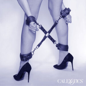 CALEXOTICS - NOCTURNAL CONNETTORE HOG TIE CUERO REGOLABILE NERO - immagine 6