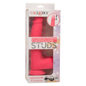 CALEXOTICS - STUDS VIBRATORE REALISTICO 10 VIBRAZIONI ROSA - immagine 10