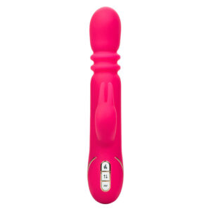 CALEXOTICS - JACK FANTASY VIBRATORE TRIPLO RISCALDATO ROSA CONIGLIO - immagine 4