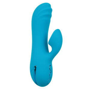 CALEXOTICS - SUNSET BEACH SEDUCER VIBRATORE E STIMOLATORE 10 FUNZIONI BLU - immagine 2