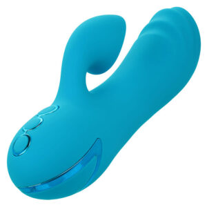 CALEXOTICS - SUNSET BEACH SEDUCER VIBRATORE E STIMOLATORE 10 FUNZIONI BLU - immagine 3