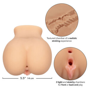 CALEXOTICS - LA FIGLIA DEL CONTADINO DOPPIO MASTURBATORE REALISTICO CARNE - immagine 8