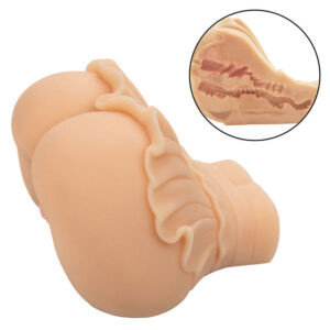 CALEXOTICS - THE PEEP SHOW GIRL DOPPIO MASTURBATORE REALISTICO FLESH - immagine 7