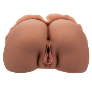 CALEXOTICS - LA REGINA DEL BENVENUTO DOPPIO MASTURBATORE REALISTICO CARAMELLO - immagine 5