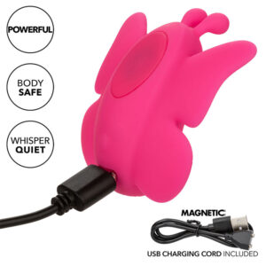 CALEXOTICS - NEON VIBES FLUTTER VIBE STIMOLATORE 10 VIBRAZIONI ROSA - immagine 9